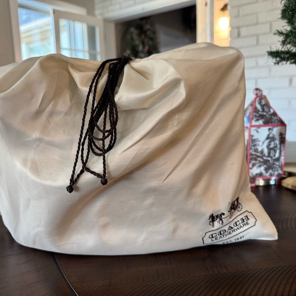 Coach Silver Leather Crossbody Bag - Picture 10 of 10